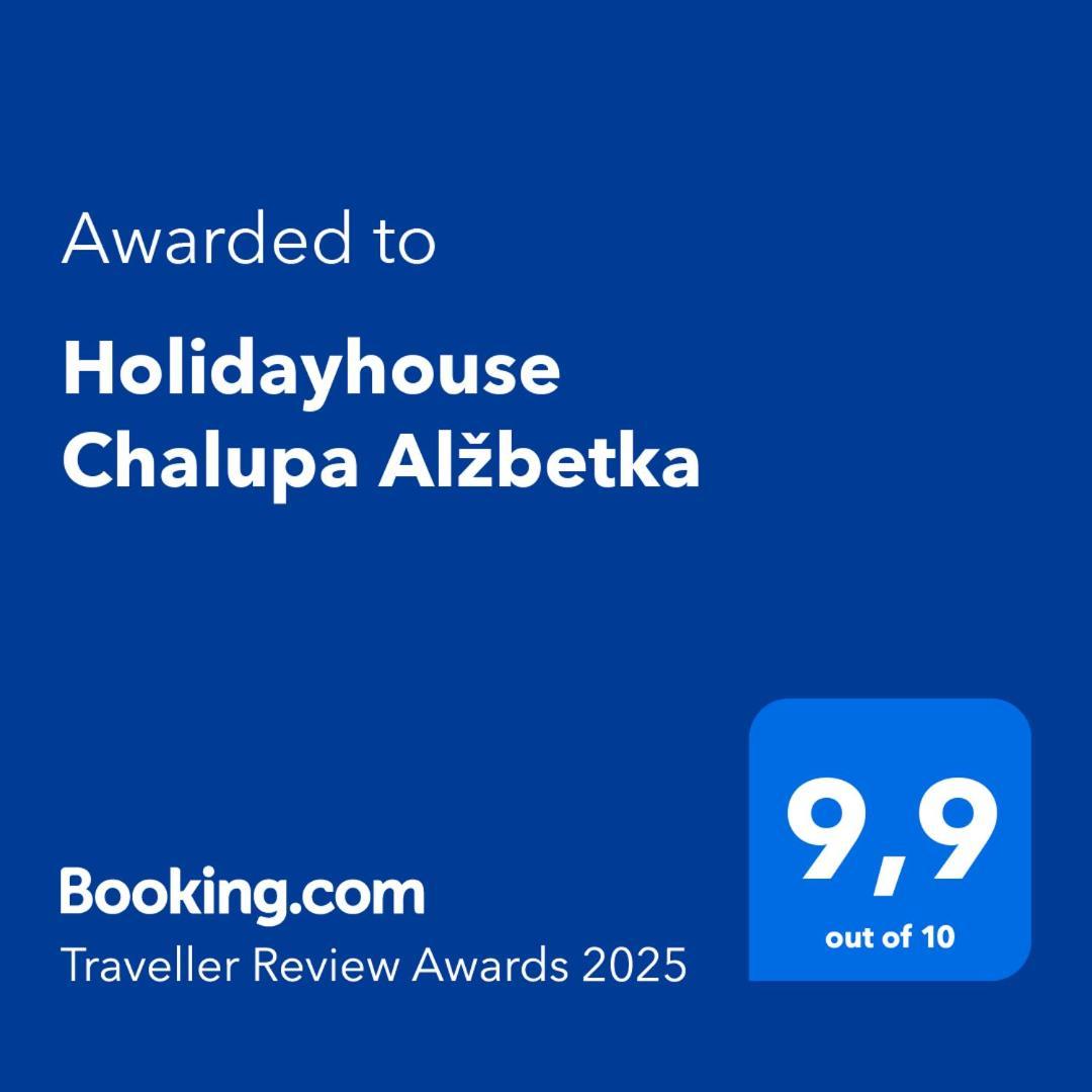 Holidayhouse Chalupa Alzbetka Vazec Экстерьер фото